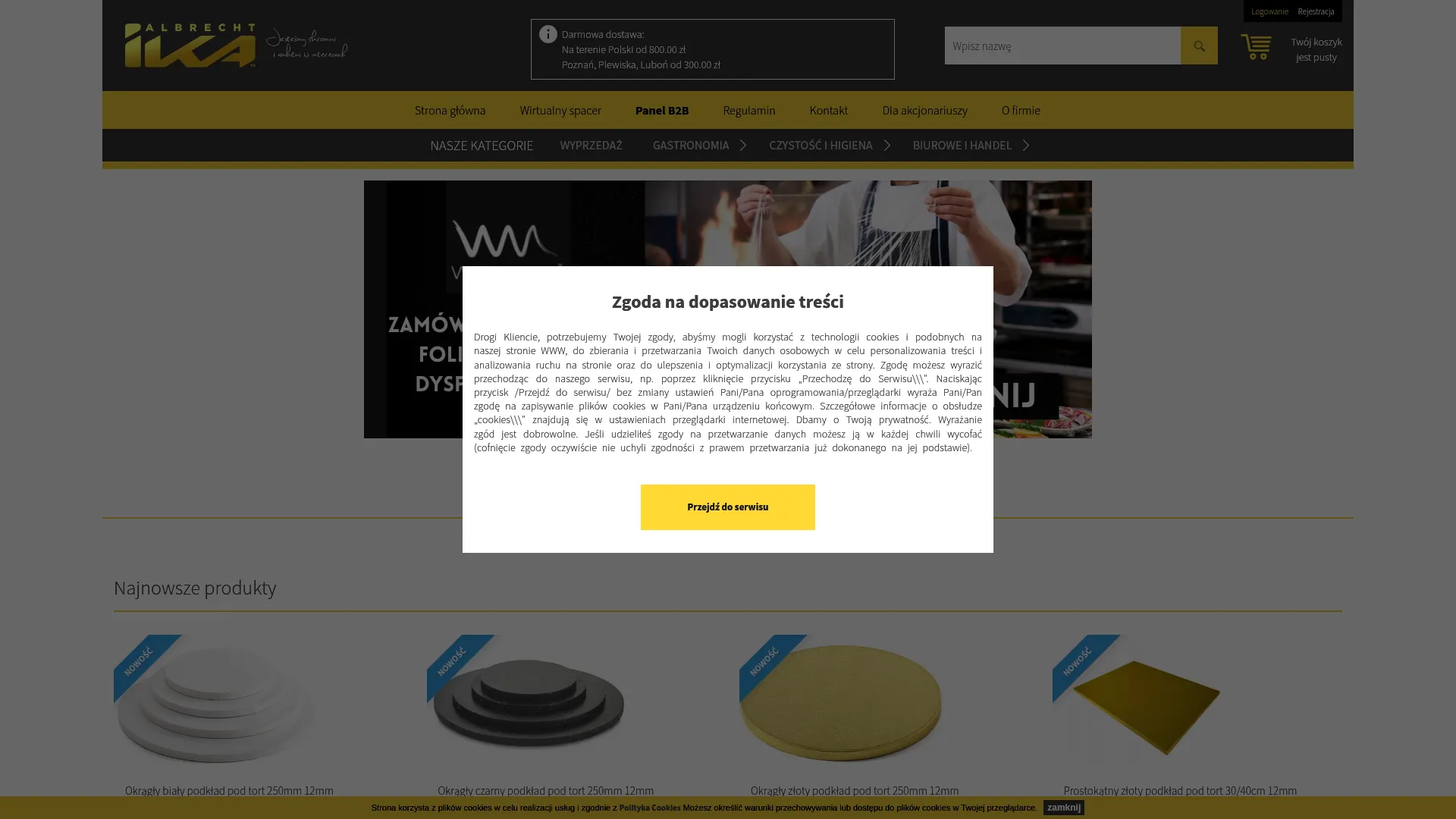 Screenshot of www.ika-albrecht.pl