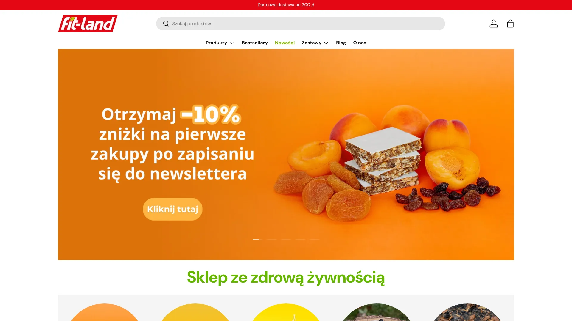 Screenshot of fit-land.eu