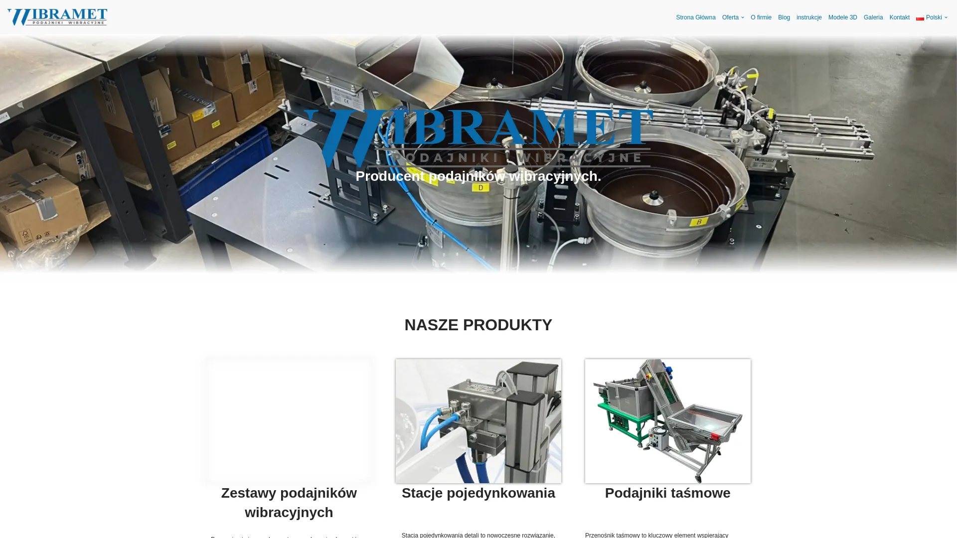 Screenshot of wibramet.pl