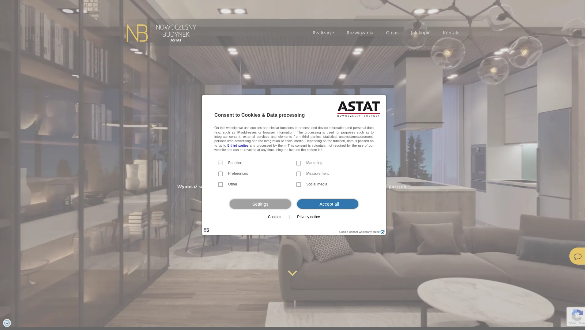 Screenshot of nowoczesny-budynek.pl