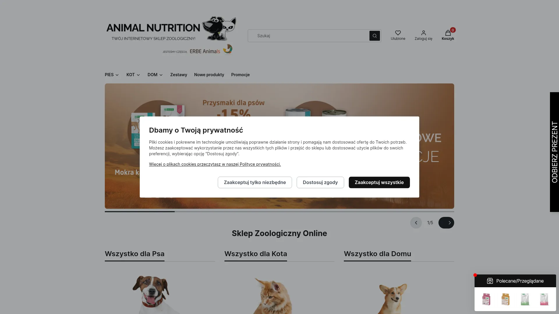 Screenshot of animalnutrition.pl