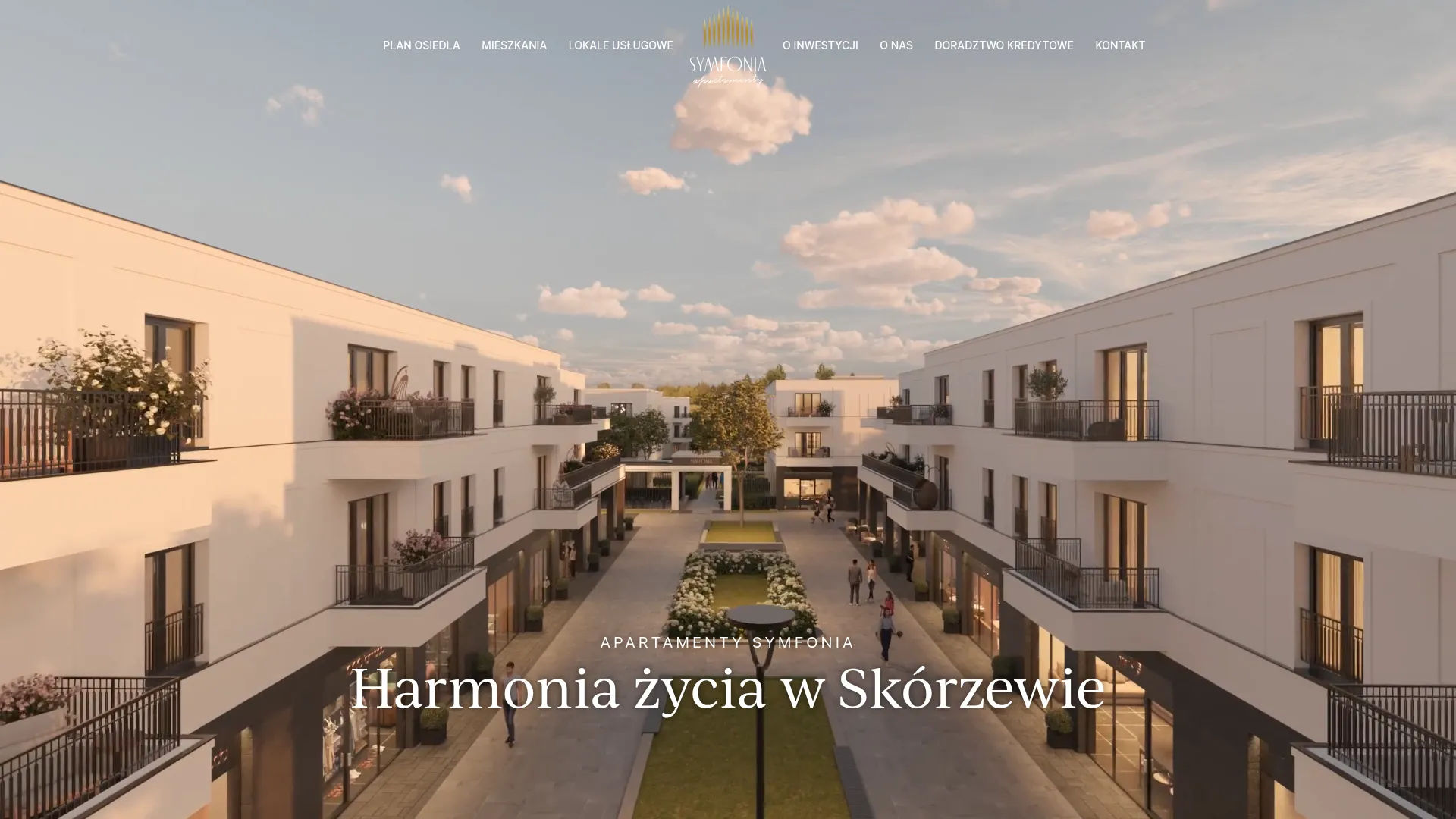 Screenshot of apartamentysymfonia.pl