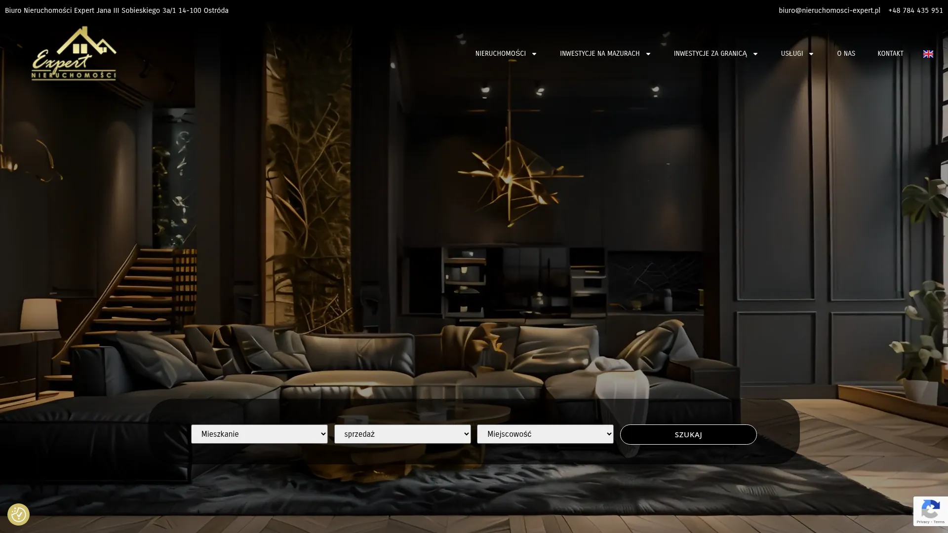 Screenshot of nieruchomosci-expert.pl